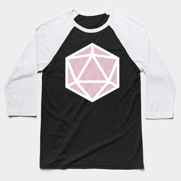 D20 Decal Badge - Elegance Baseball T-Shirt by aaallsmiles